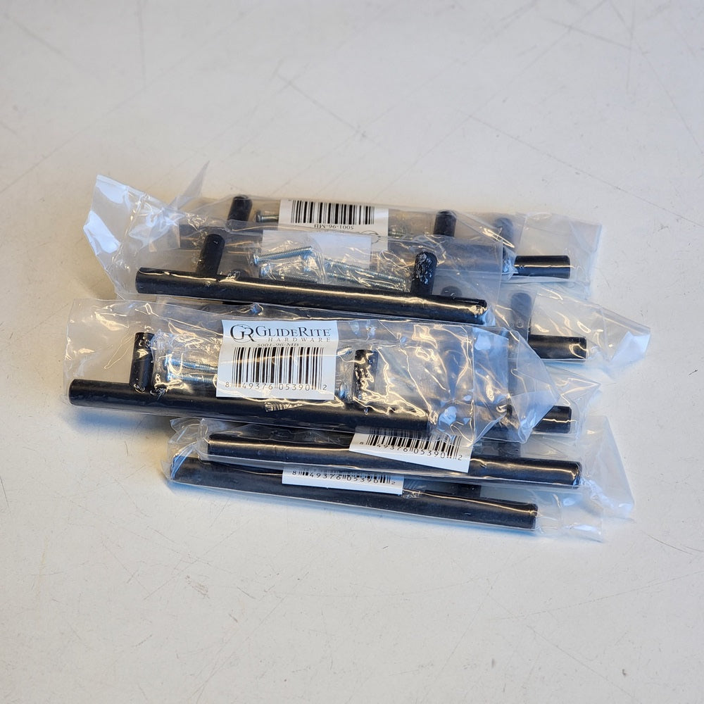 3-3/4 in. Matte Black Solid Cabinet Handle Drawer Bar Pulls (10-Pack) (5001-96-MB-10) 3-3/4 in. Matte Black Solid Cabinet Handle Drawer Bar Pulls (10-Pack) (5001-96-MB-10)